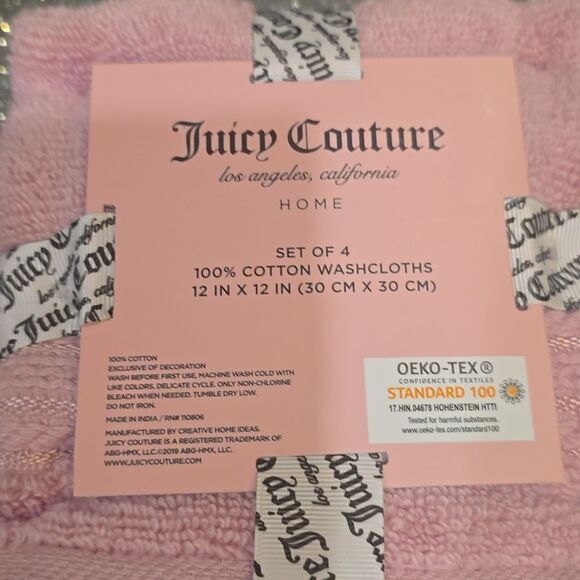 Juicy Couture Home Hand & Wash Towel Set - Picture 7 of 8